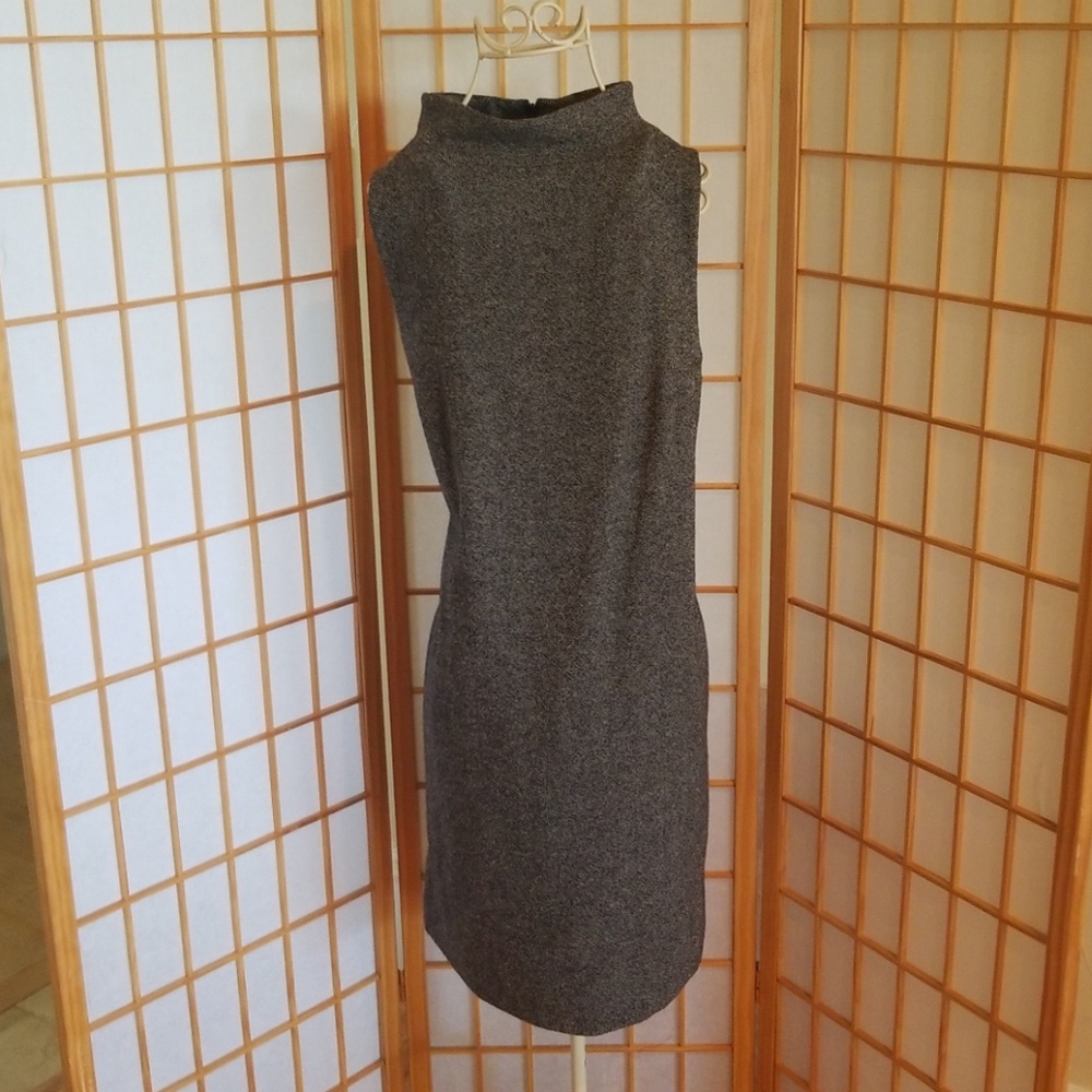 Banana Republic Turtleneck Grey Gray Dress